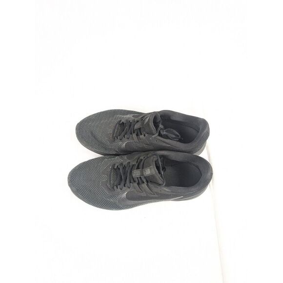 Nike Downshifter 9 Running Shoes Womans Size 10 Athletic Sneakers Triple‎ Black - Picture 5 of 9